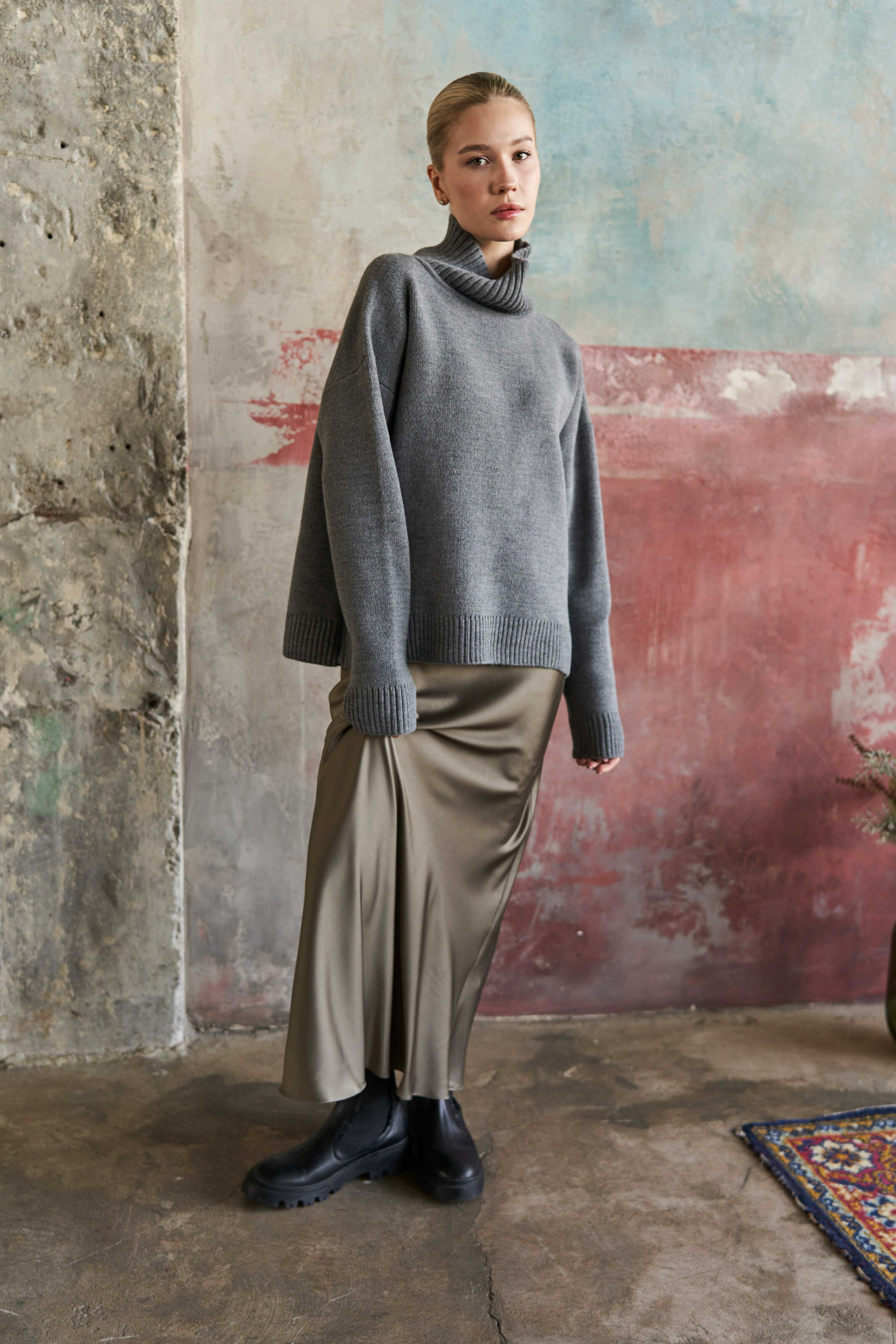 Merino Sweater Gray
