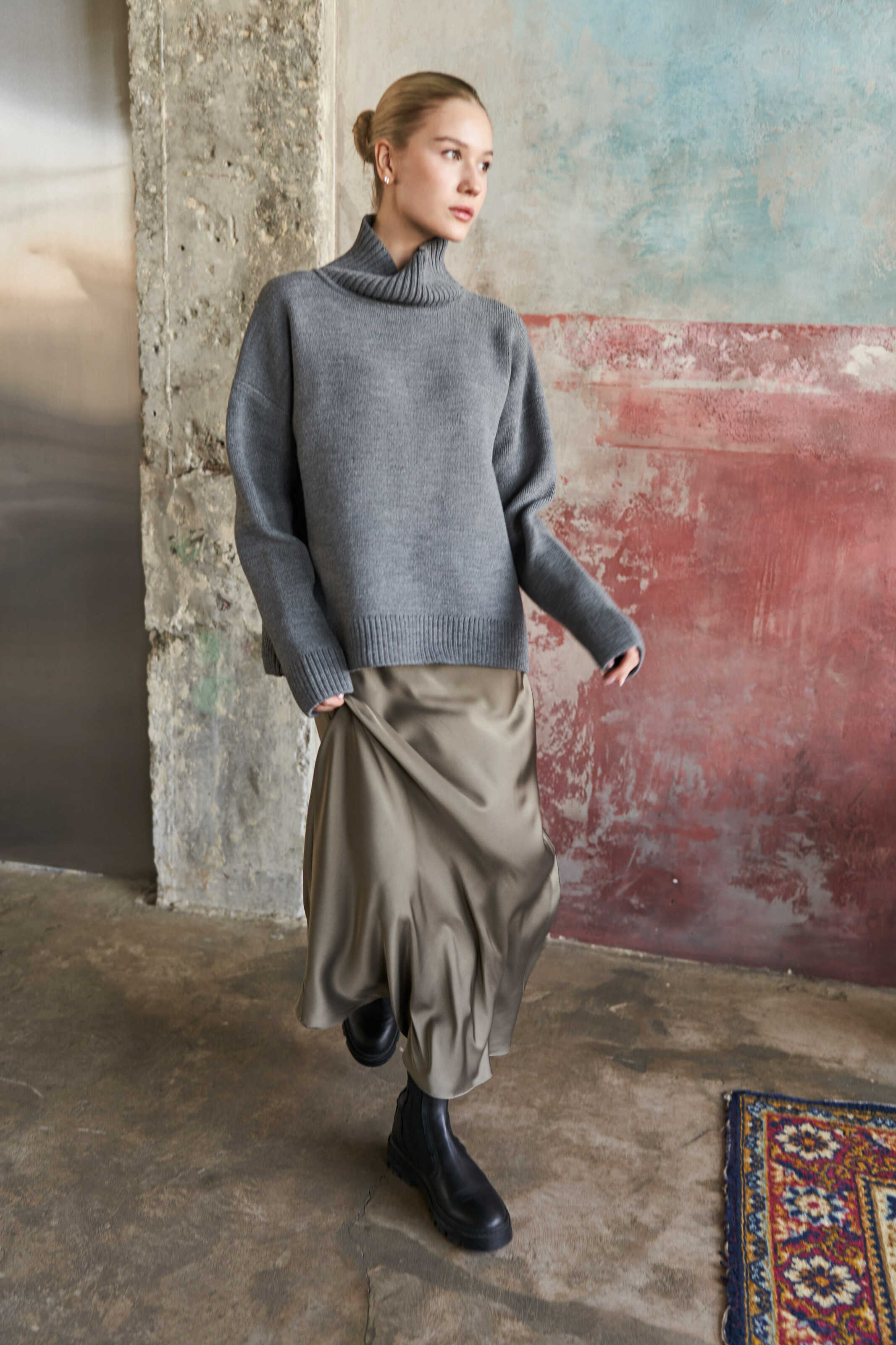 Merino Sweater Gray