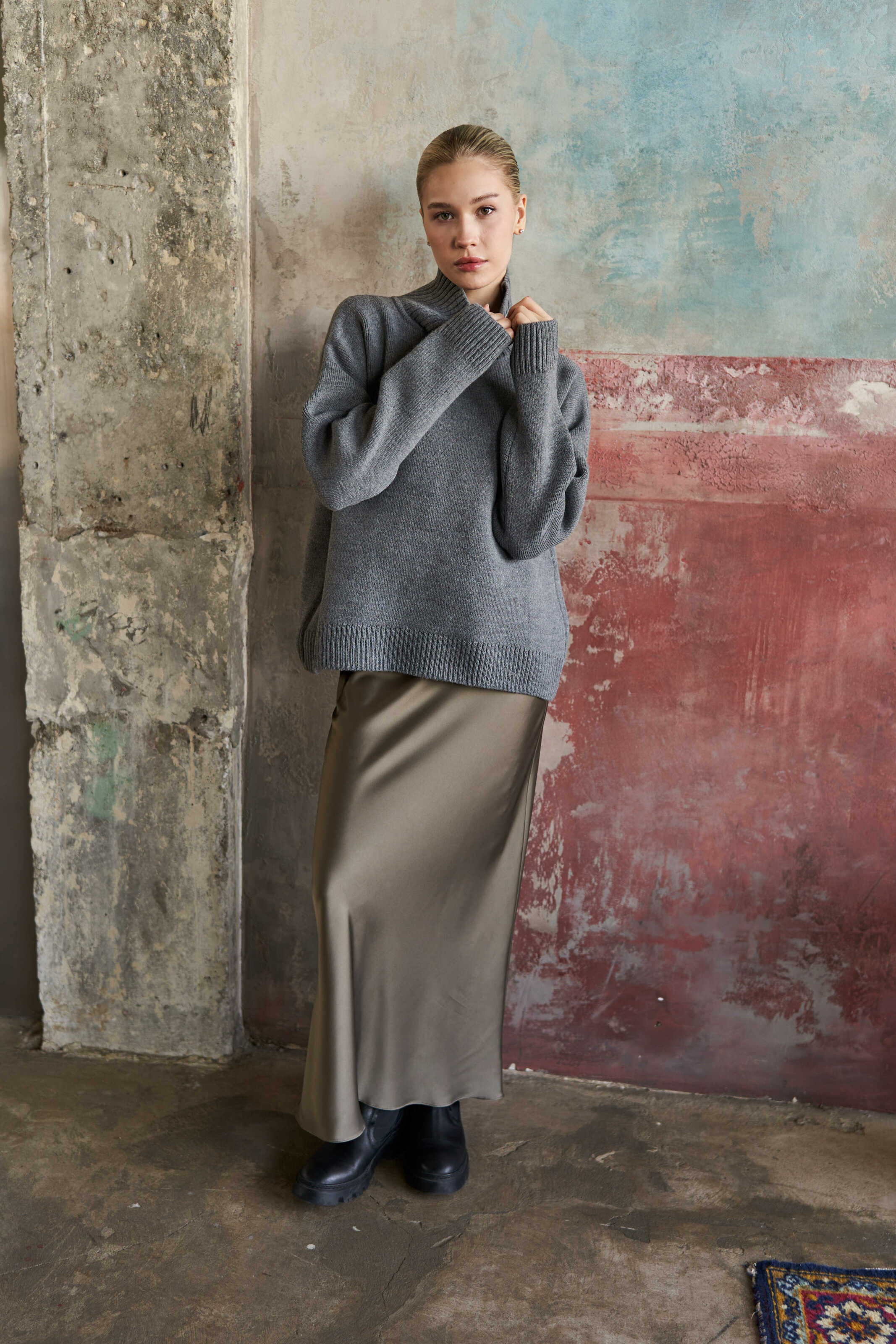Merino Sweater Gray