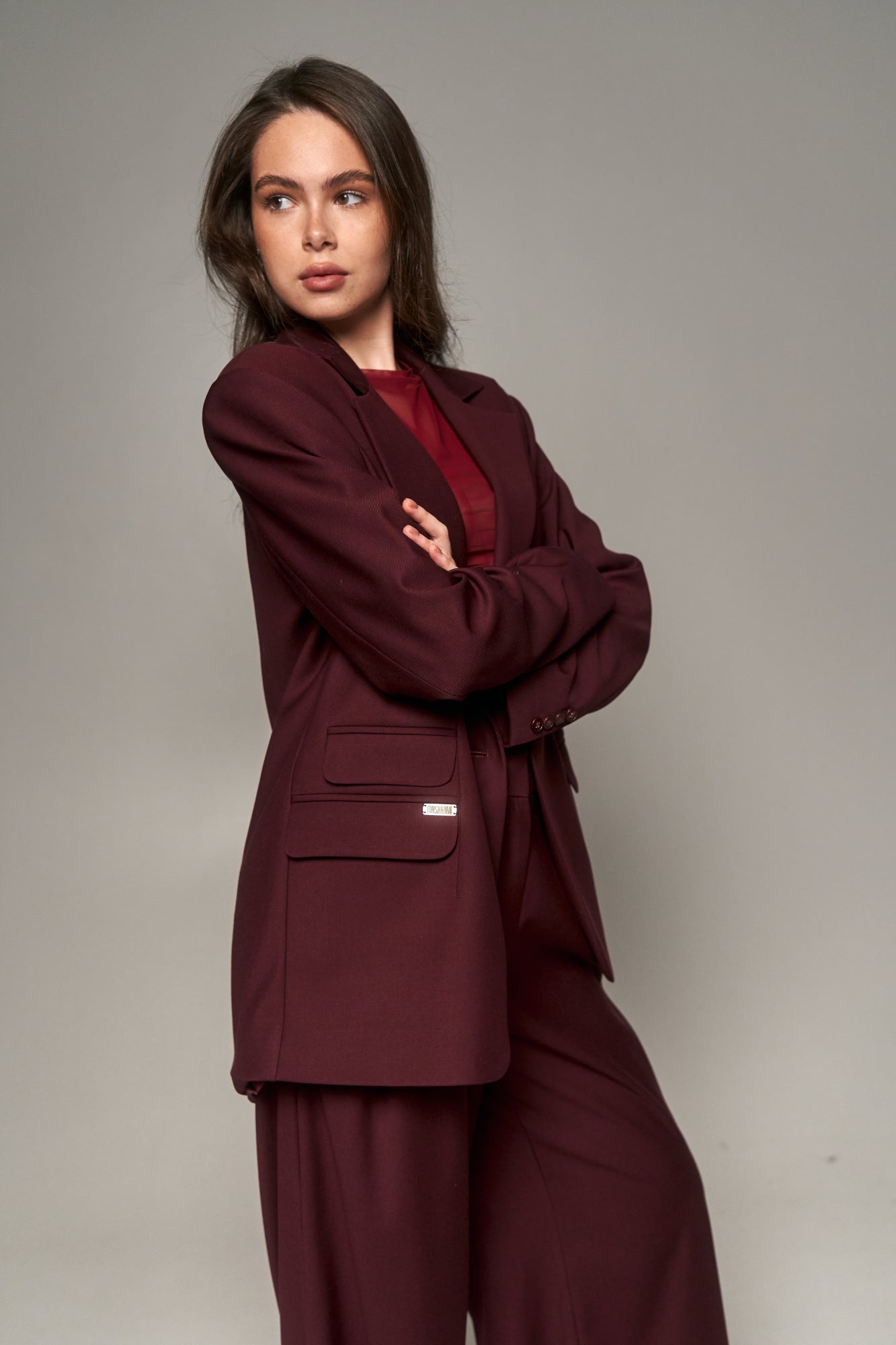 Suiting Jacket Marsala