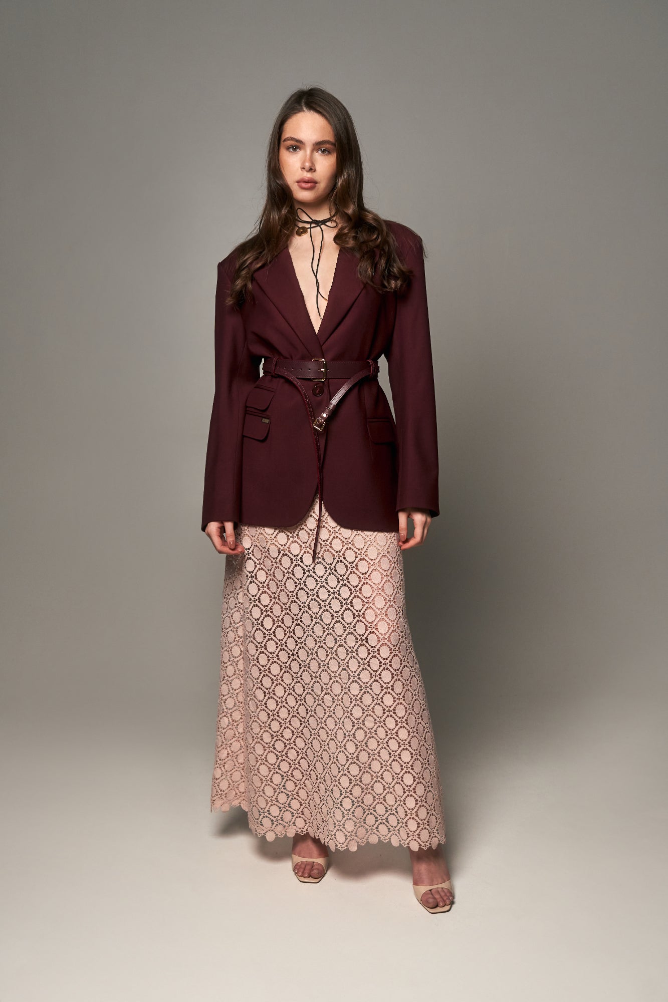 Suiting Jacket Marsala