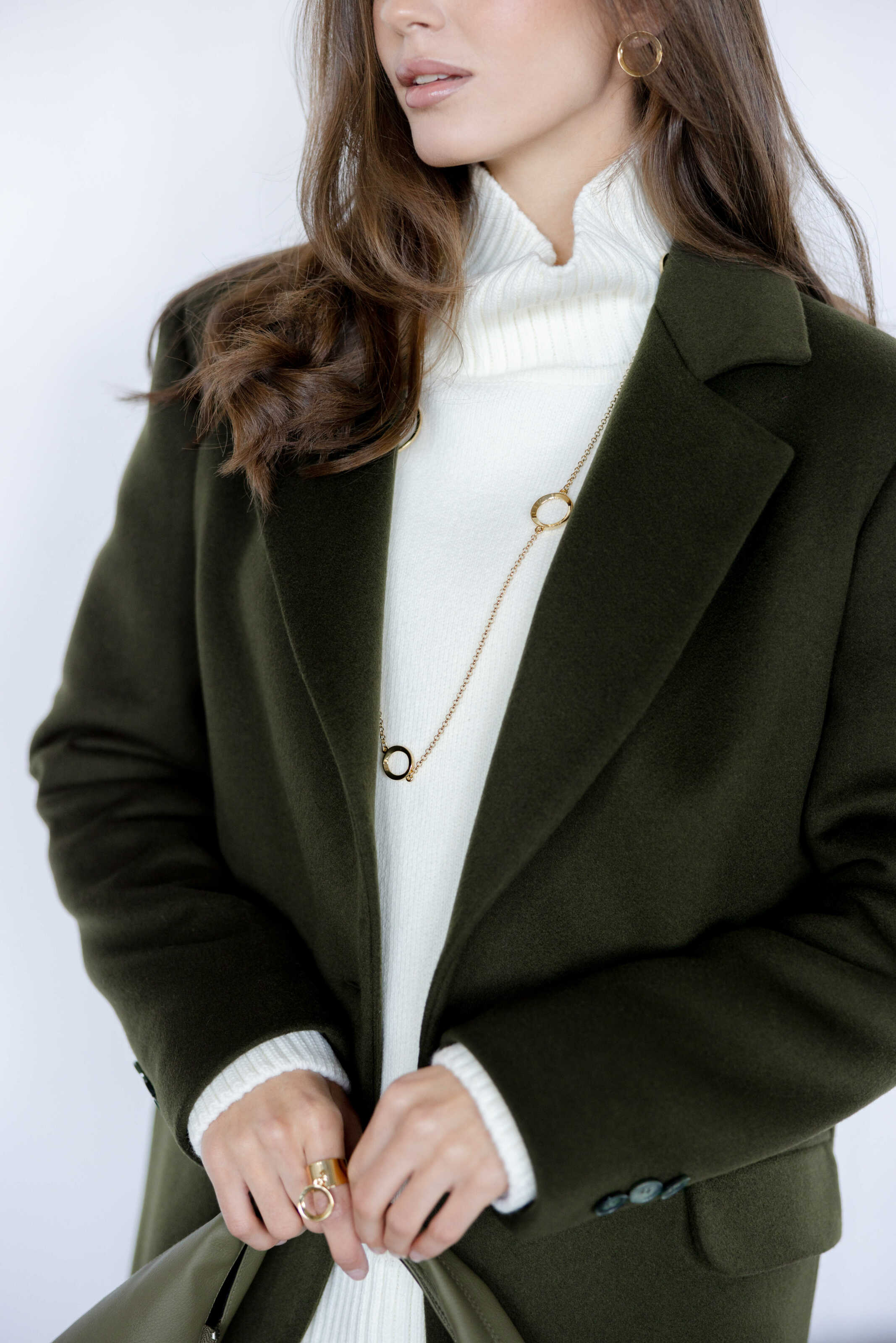 Green Cashmere Jacket