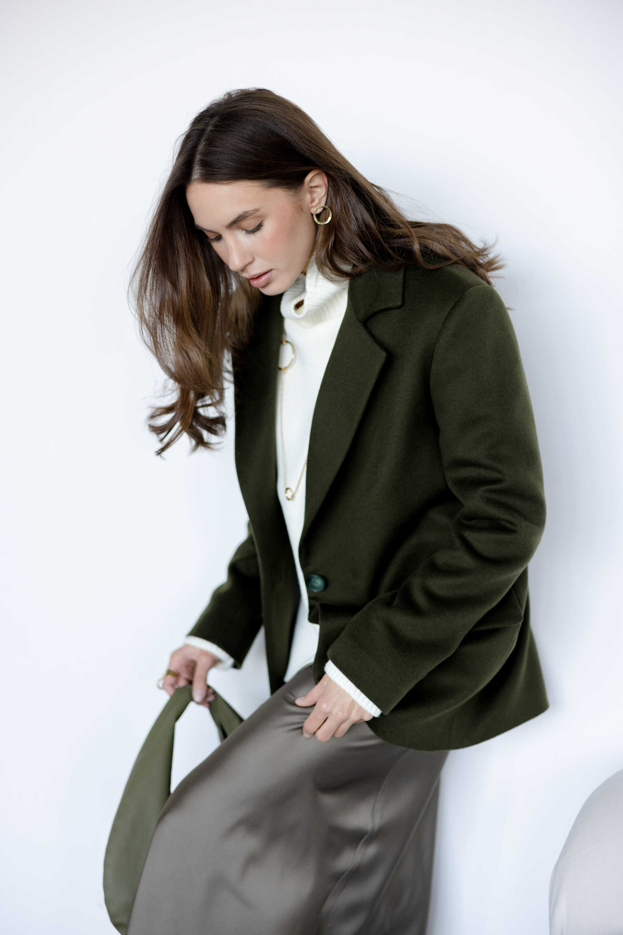 Green Cashmere Jacket