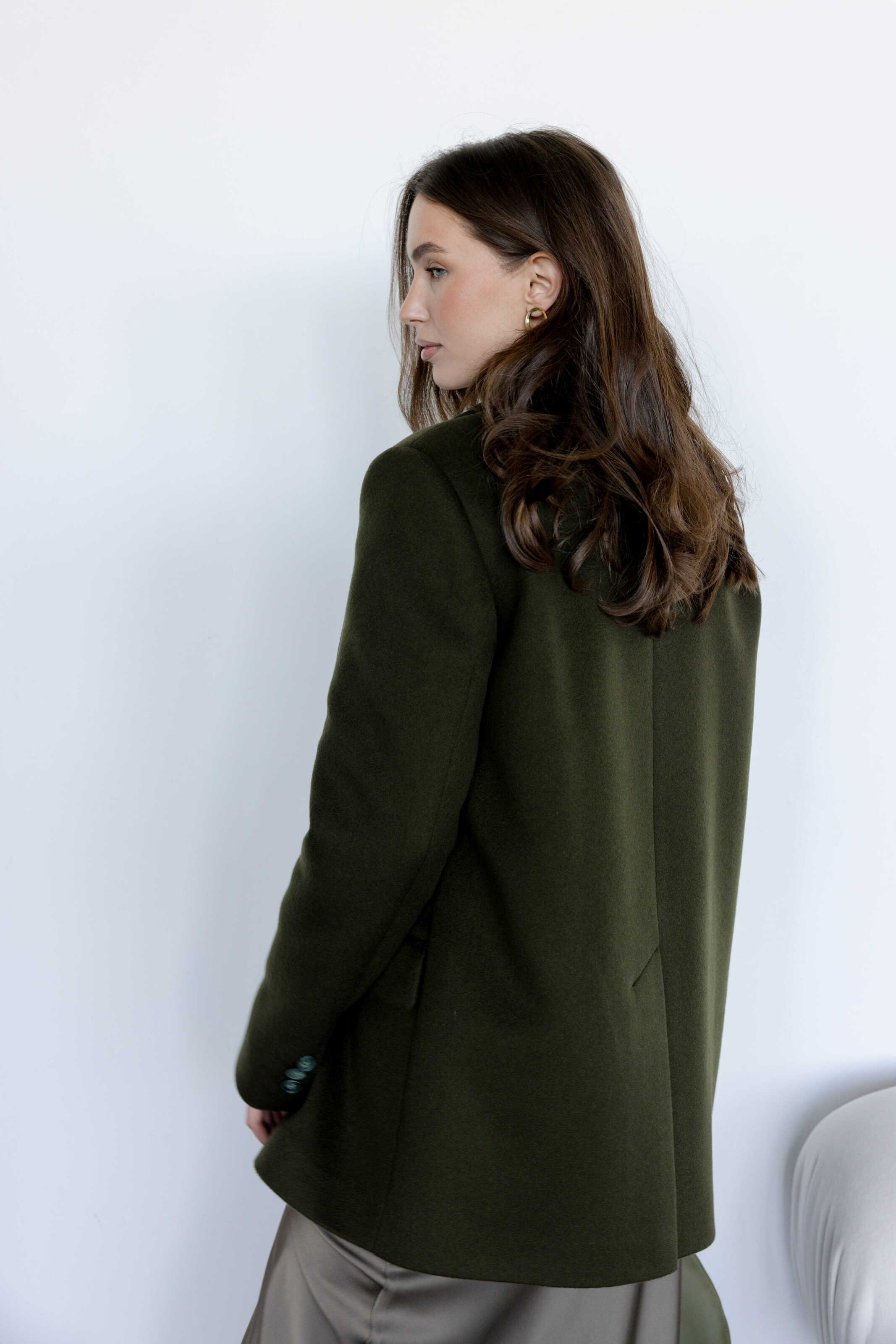 Green Cashmere Jacket
