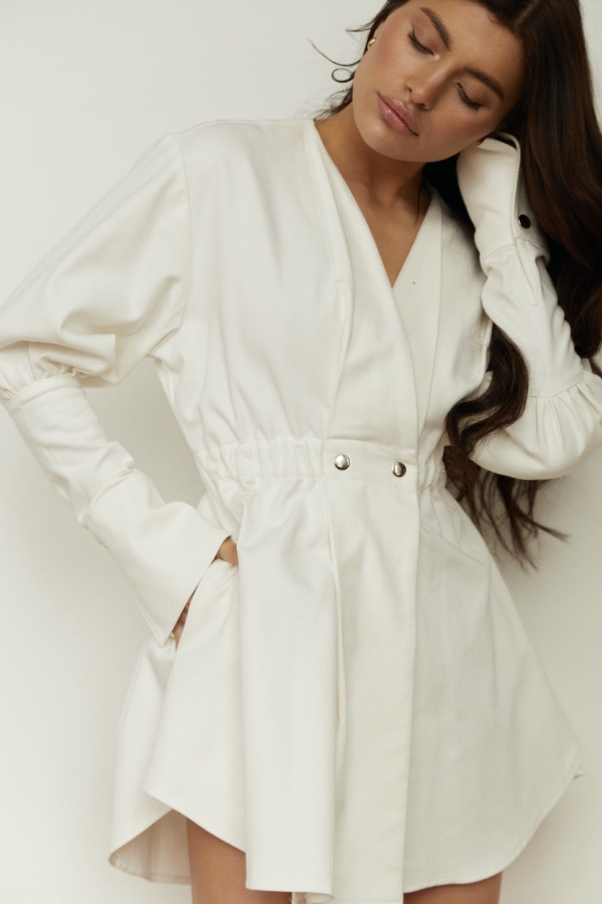 Cotton Denim Dress