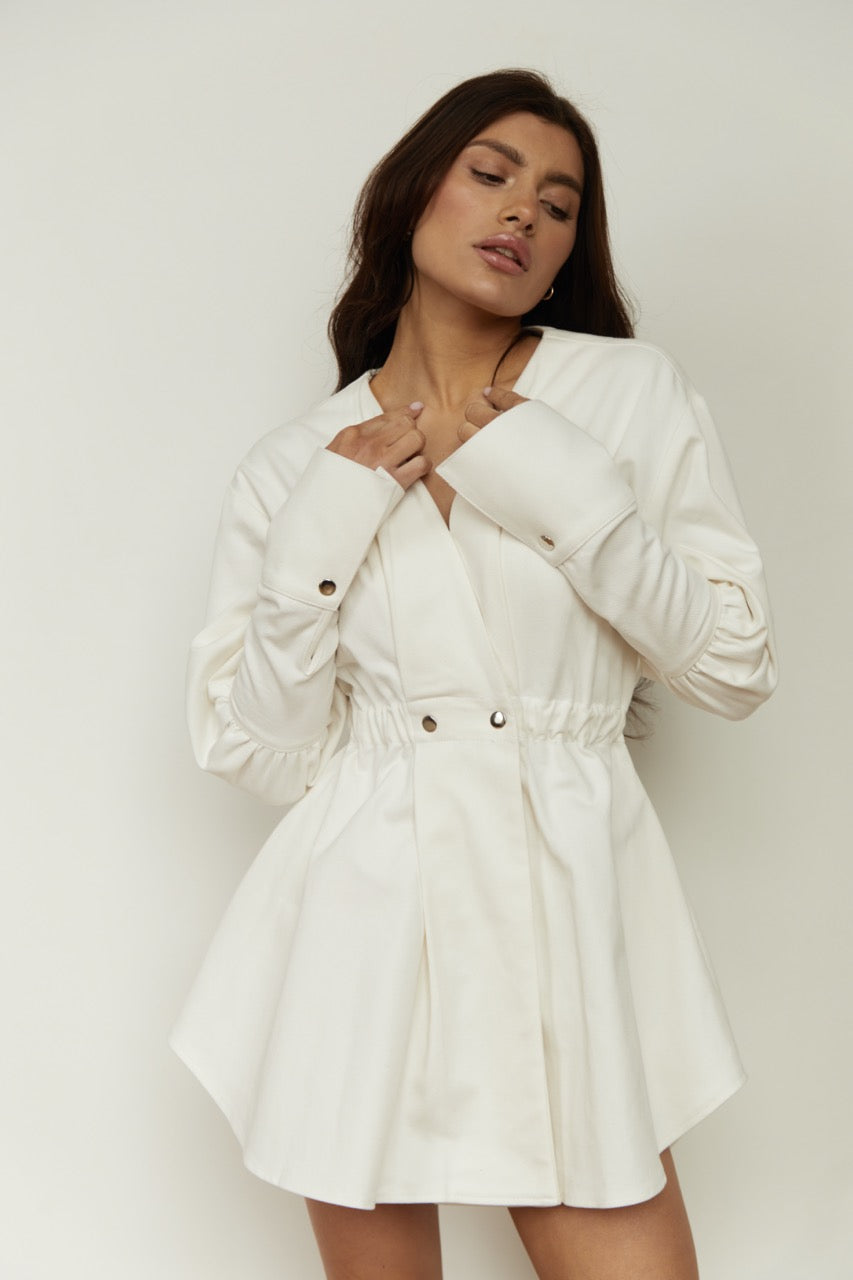 Cotton Denim Dress