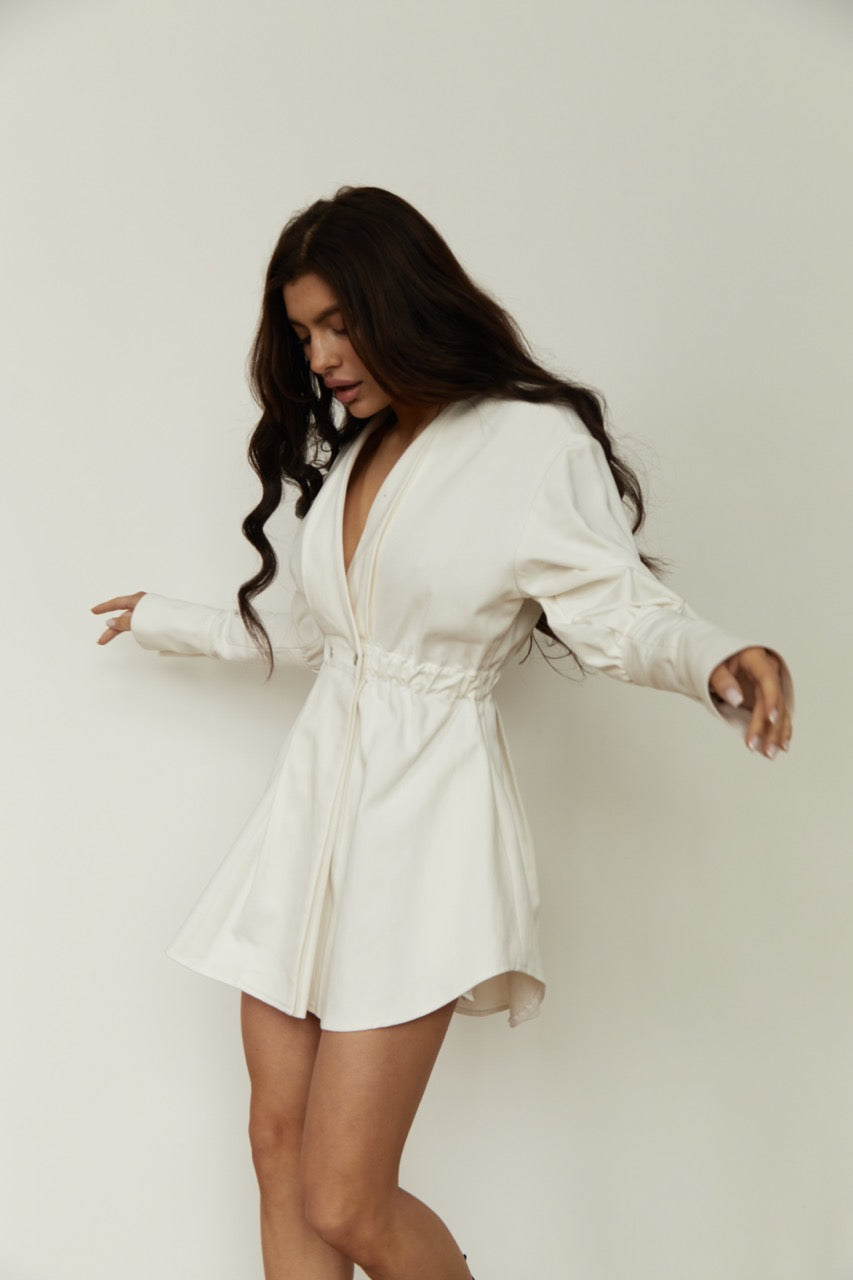 Cotton Denim Dress
