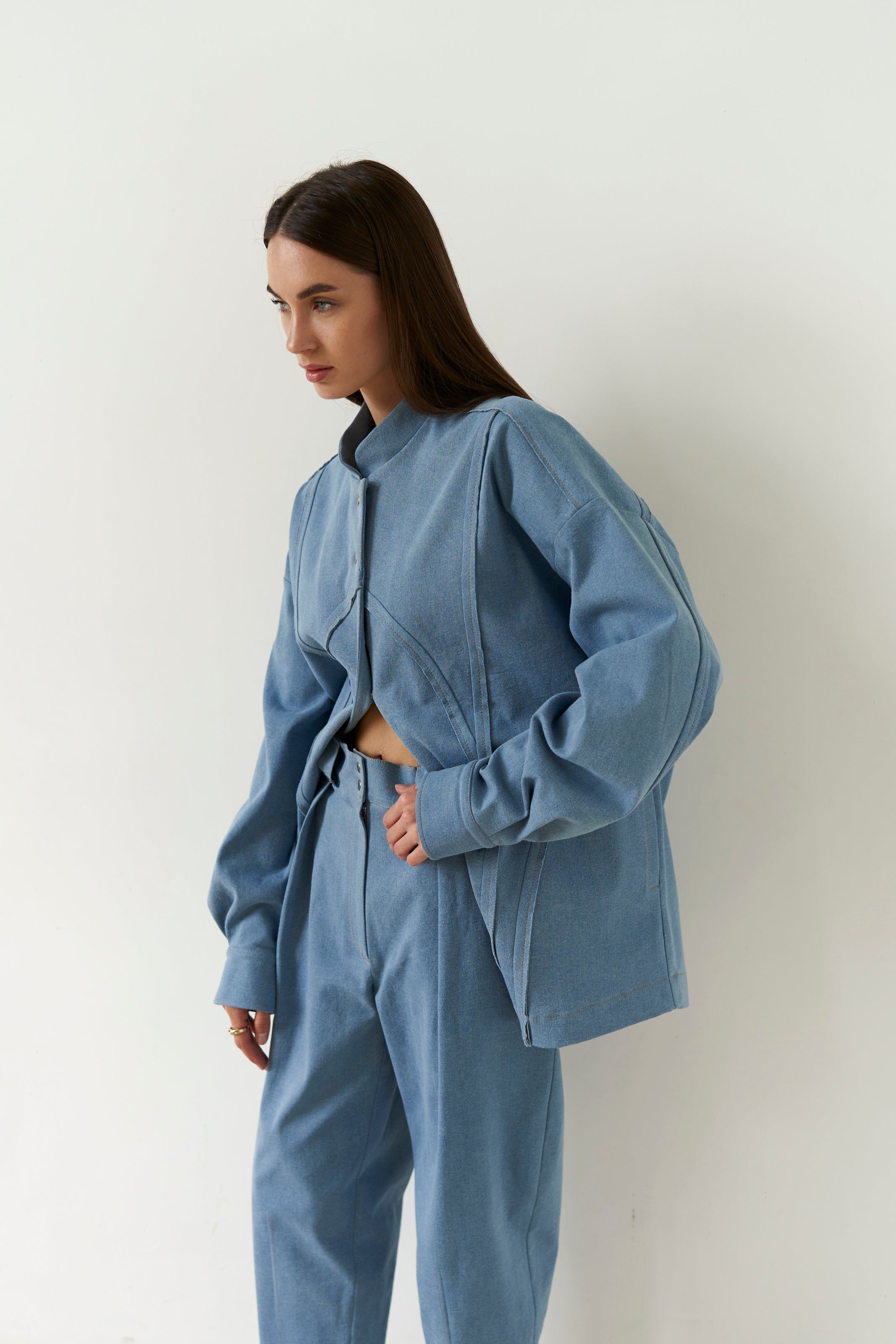 Banana pants cotton Blue