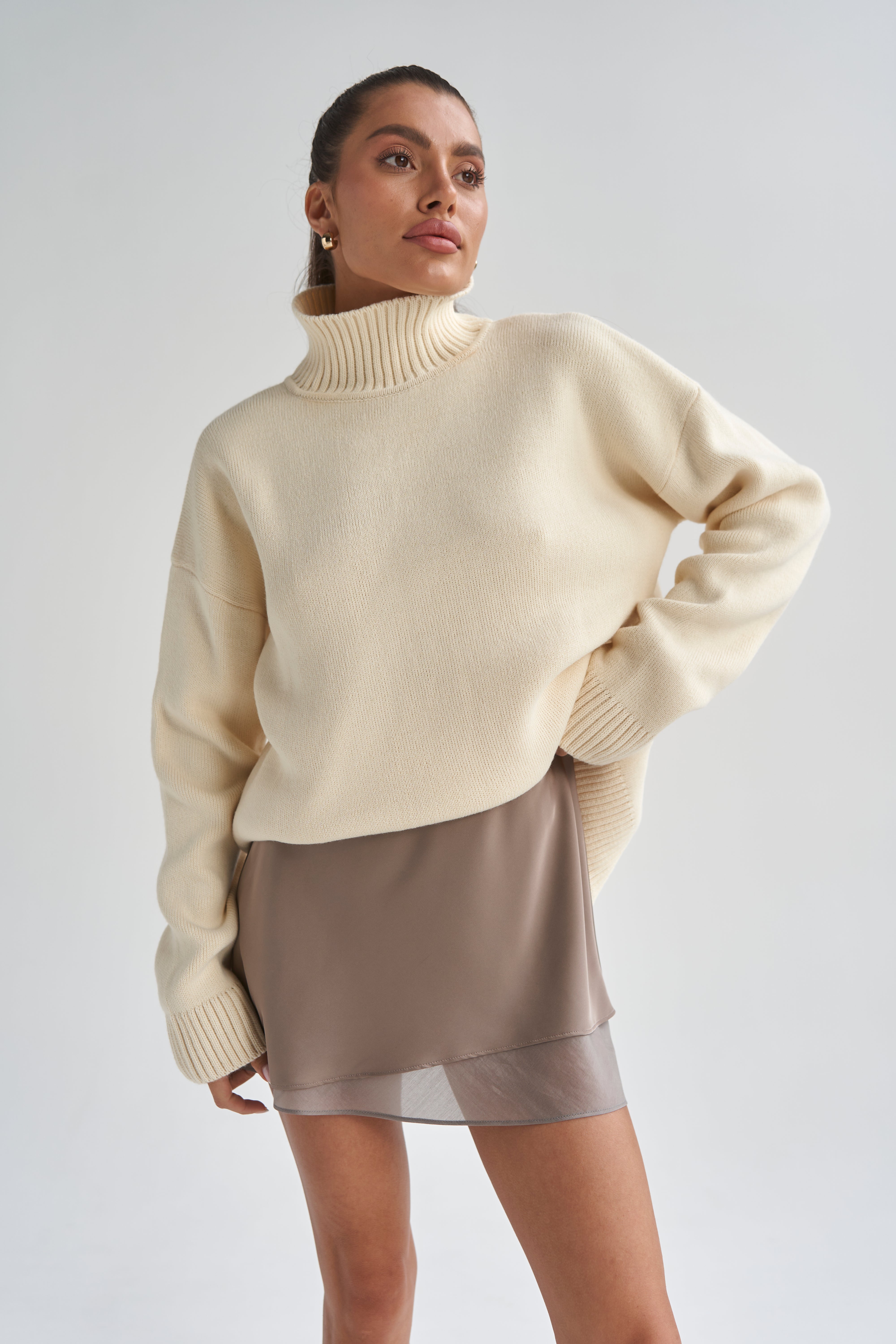 Спідниця шовк з тенселом