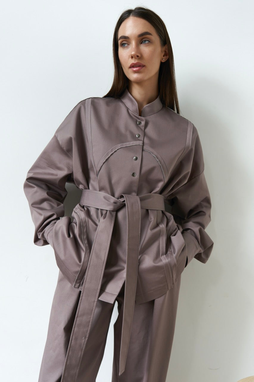 Mocha Bomber Cotton U