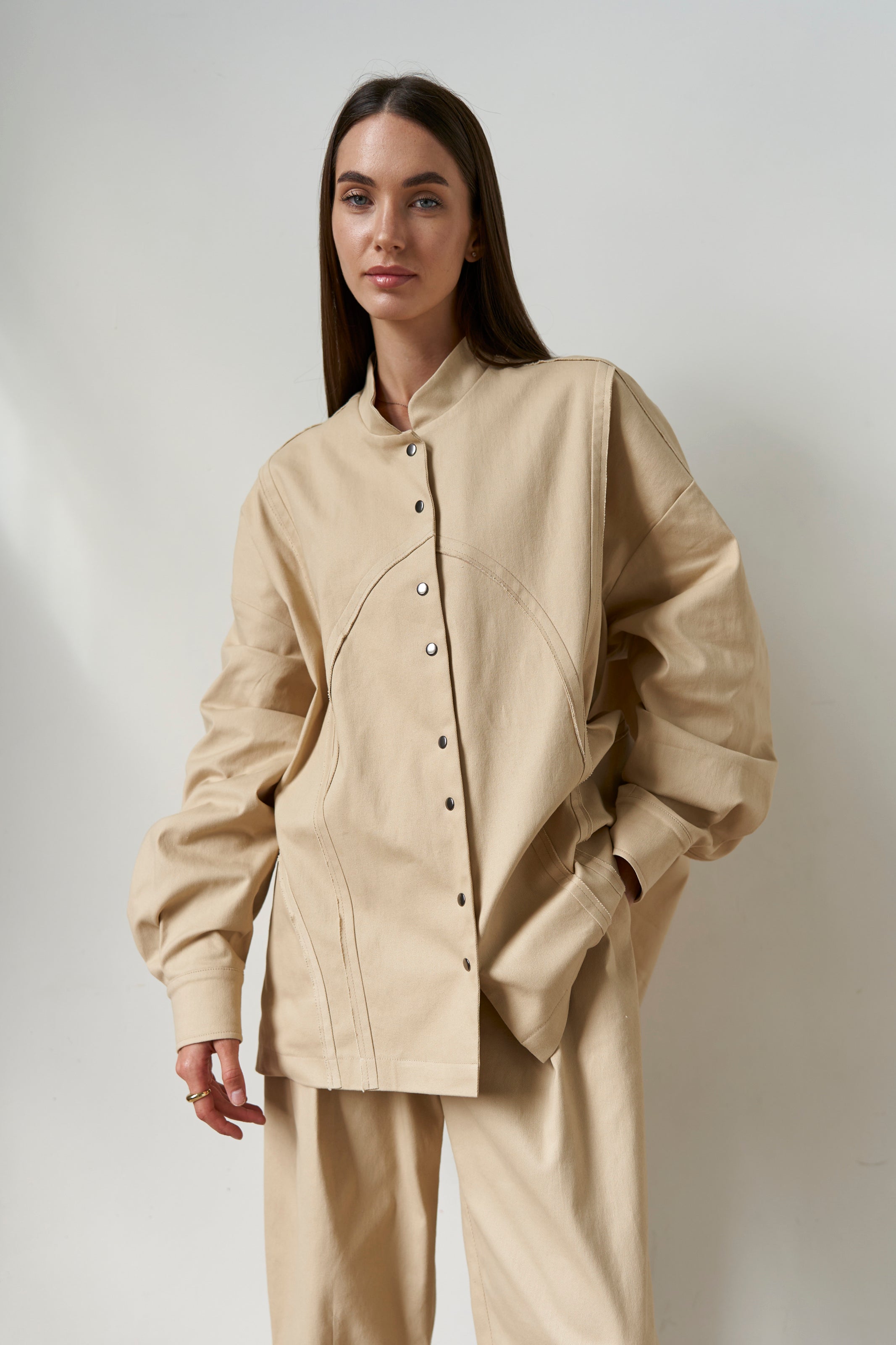 Bomber cotton U Sand