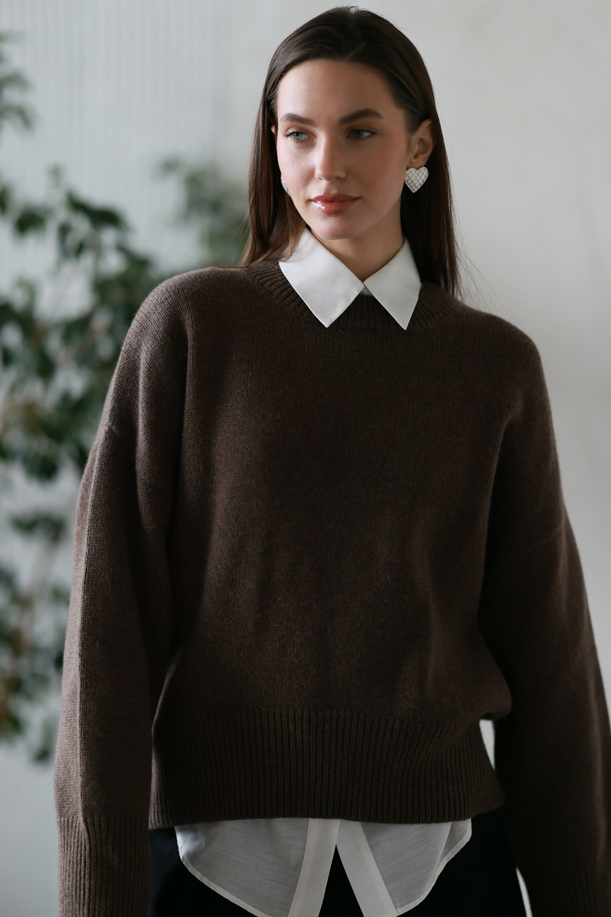 Mohair Jumper Brown