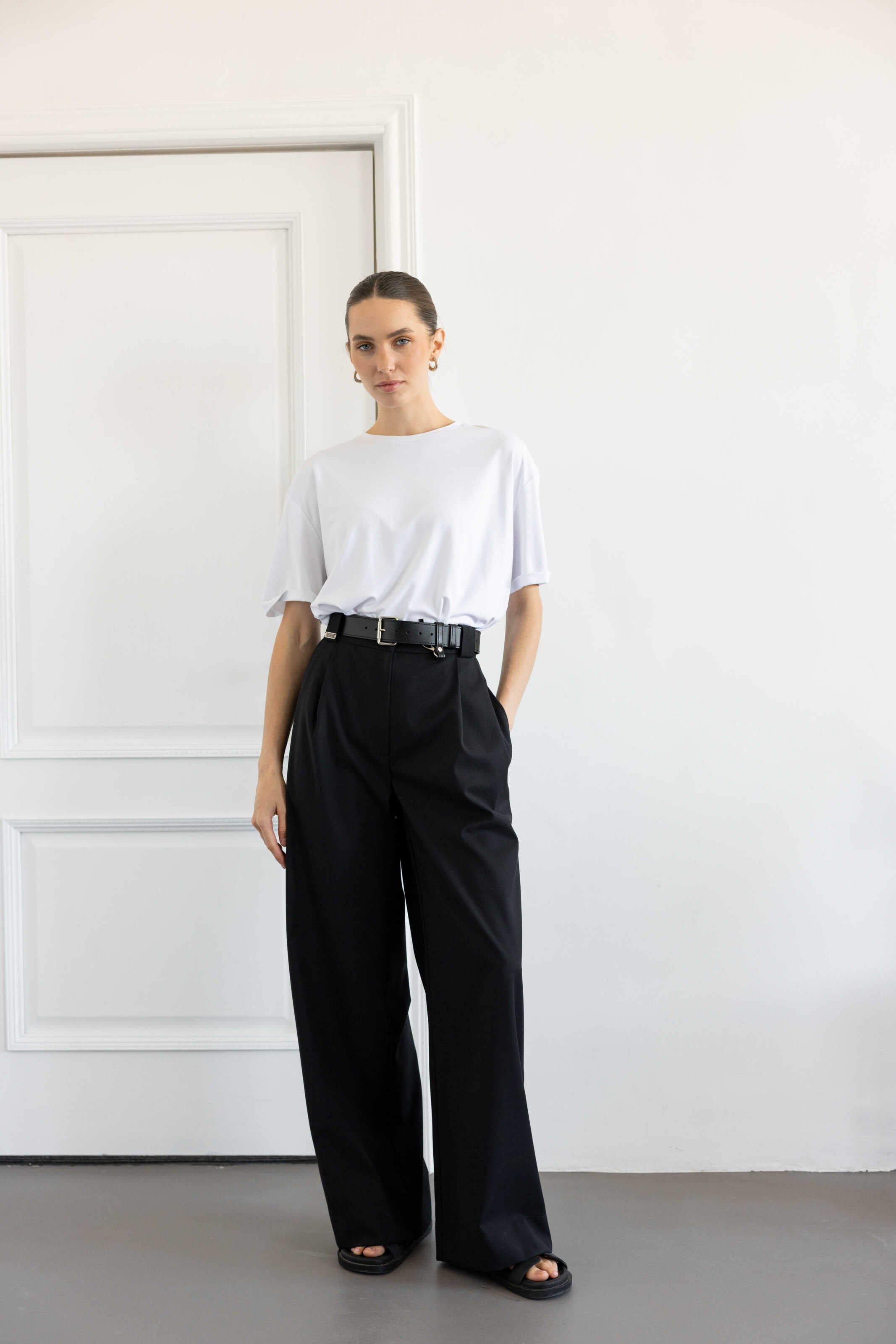 T-shirt basic OneSize White