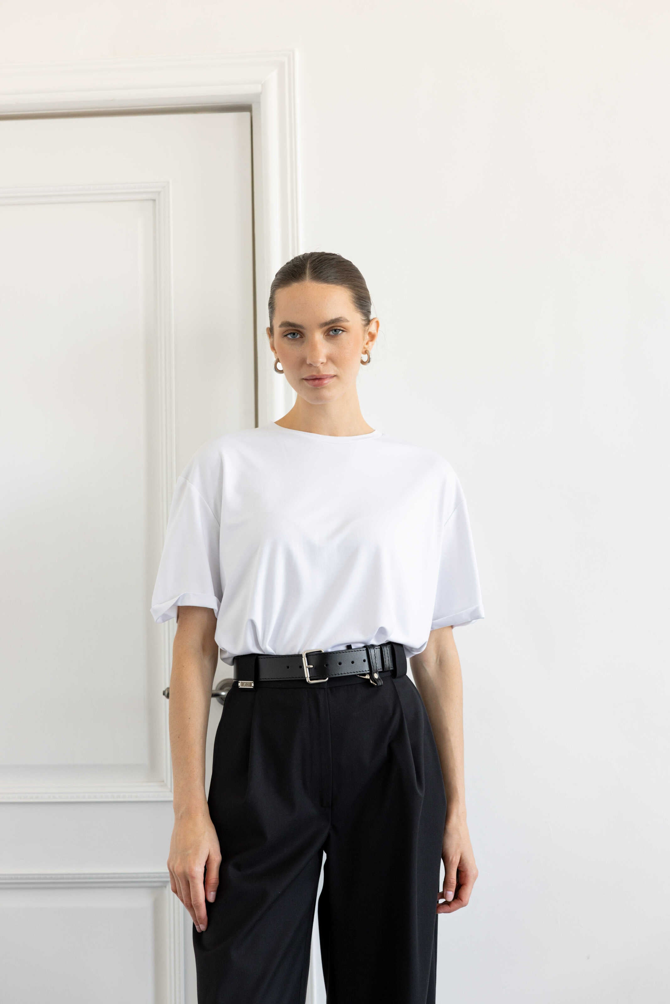 T-shirt basic OneSize White