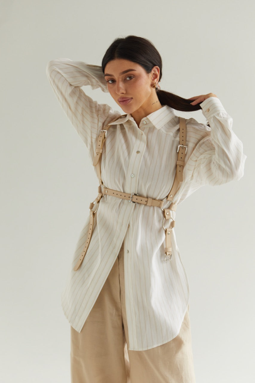 Milk Shirt Linen Oversize