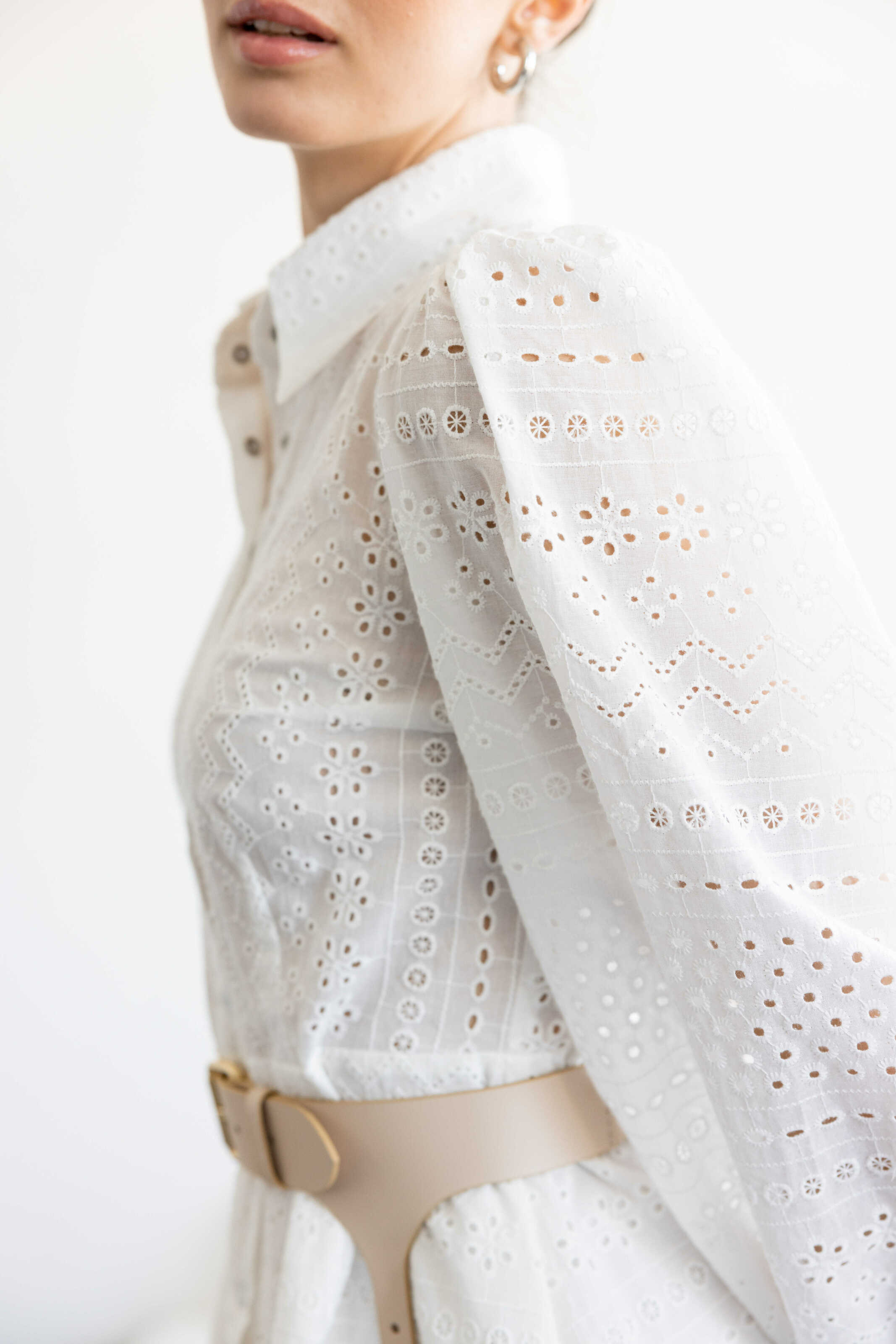 Dress eyelet white