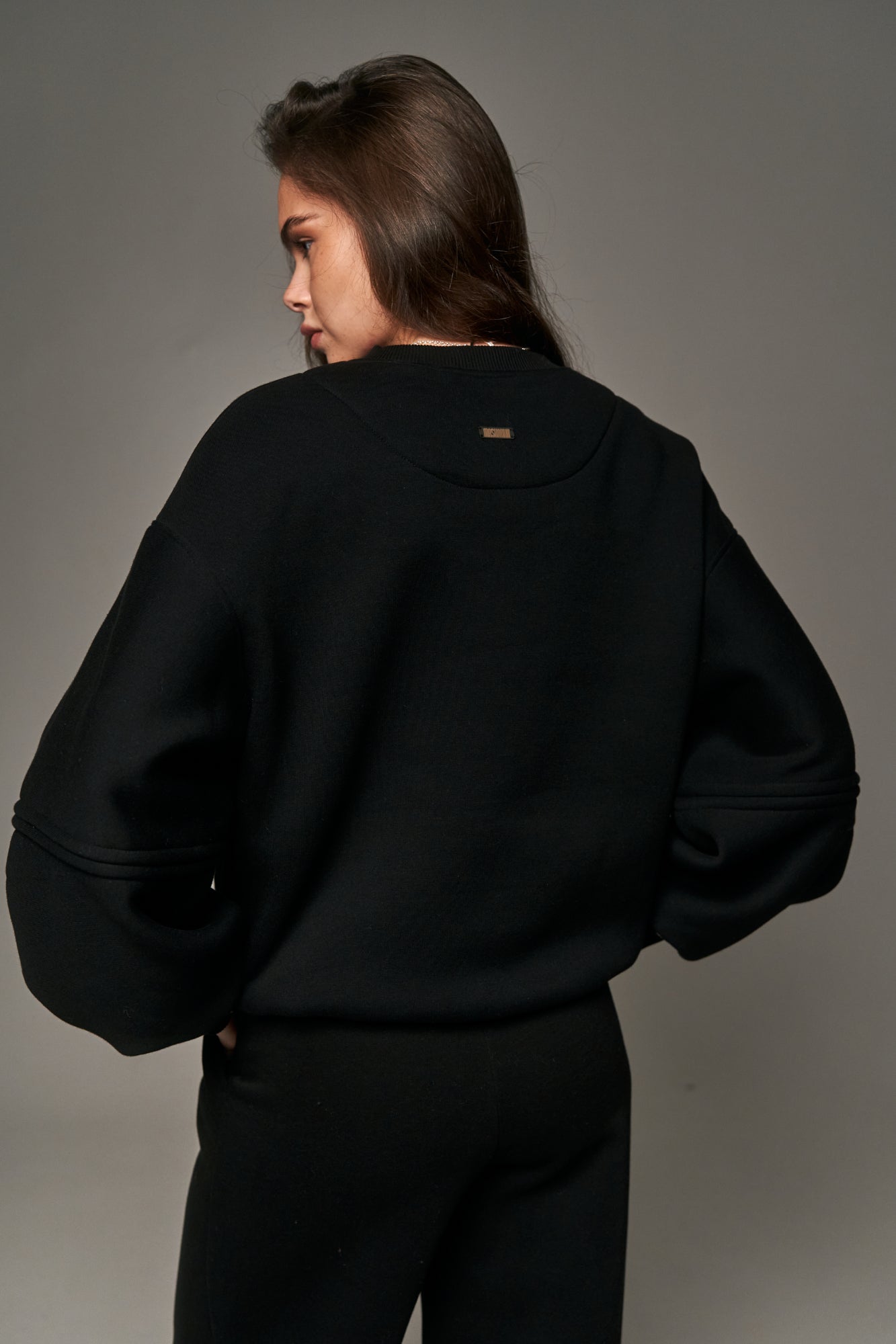 Fleece Sweatshirt Black